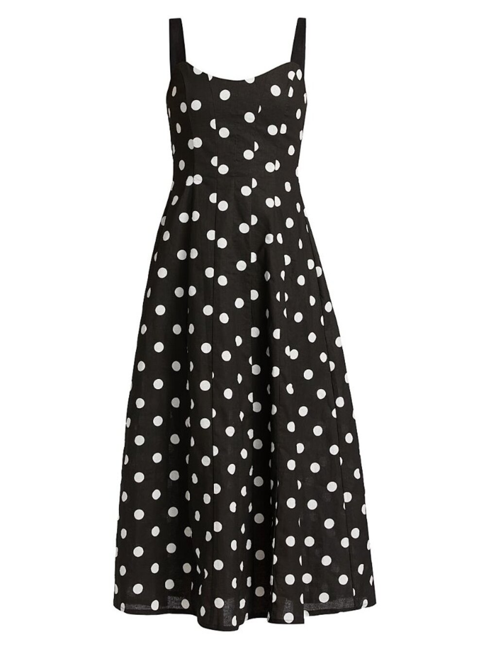As It May Clementine Polka Dot Maxi Dress